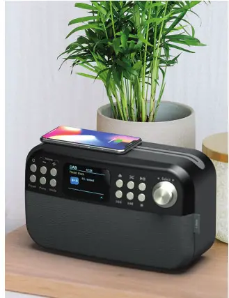 i-box 79273PI Shuffle Mini Hi-Fi Sound- lighted candles