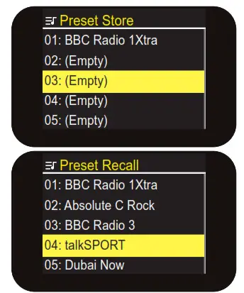 i-box 79273PI Shuffle Mini Hi-Fi Sound- saving presets