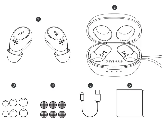 Funclass OSTIALITE TWS Earphone- Accessories