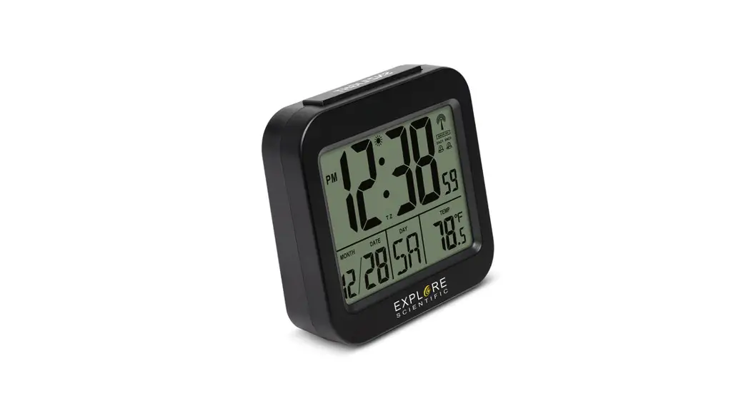 Explore Scientific Rdc1008 Travel Alarm With Radio Instruction Manual