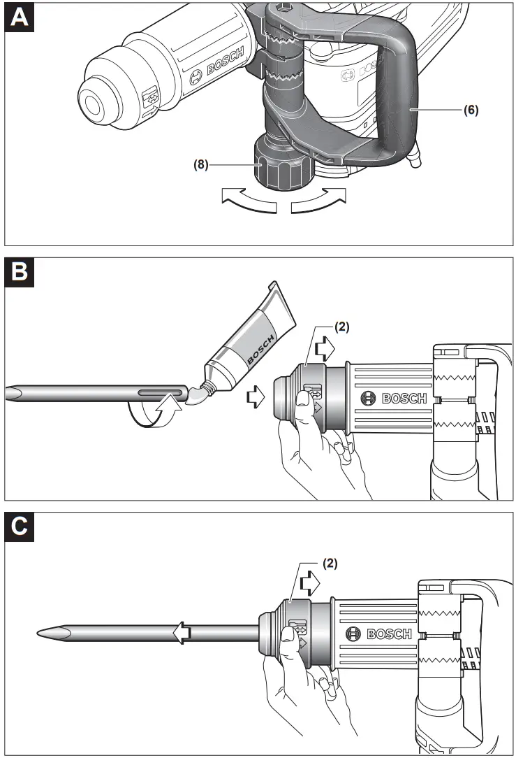 BOSCH GSH 5 Professional Demolition Hammer with SDS Max - fig 1