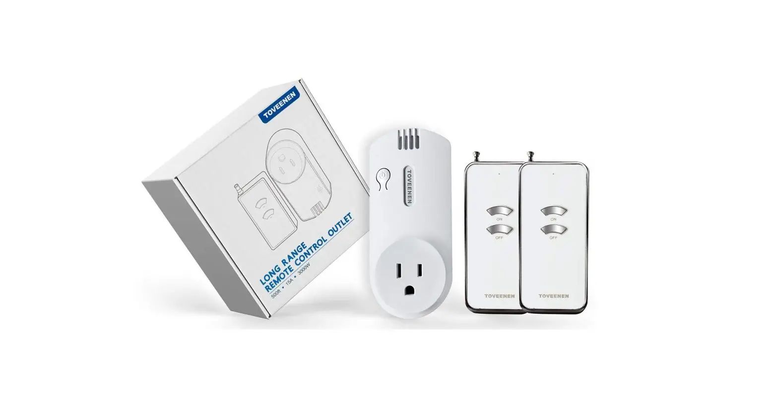 Toveenen 500ft 15a 3000w Long Range Remote Control Outlet User Guide Toveenen 500ft 15a 3000w Long Range Remote Control Outlet User Guide