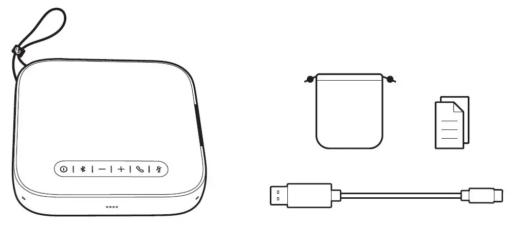 InfinityLAB B08LBSY71F Clearcall Speakerphone-1