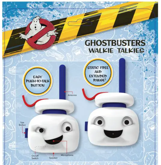 eKids GB-207 Ghostbusters Toy Walkie Talkies - pvc sheet