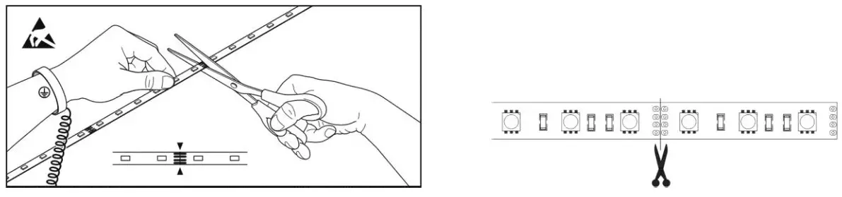 PROLED IP20 Flex Lightning Strip - Installation steps 3