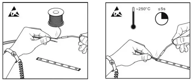 PROLED IP20 Flex Lightning Strip - Installation steps 4