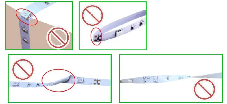 PROLED IP20 Flex Lightning Strip - Installation