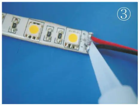 PROLED IP20 Flex Lightning Strip - Soldering of cables 3