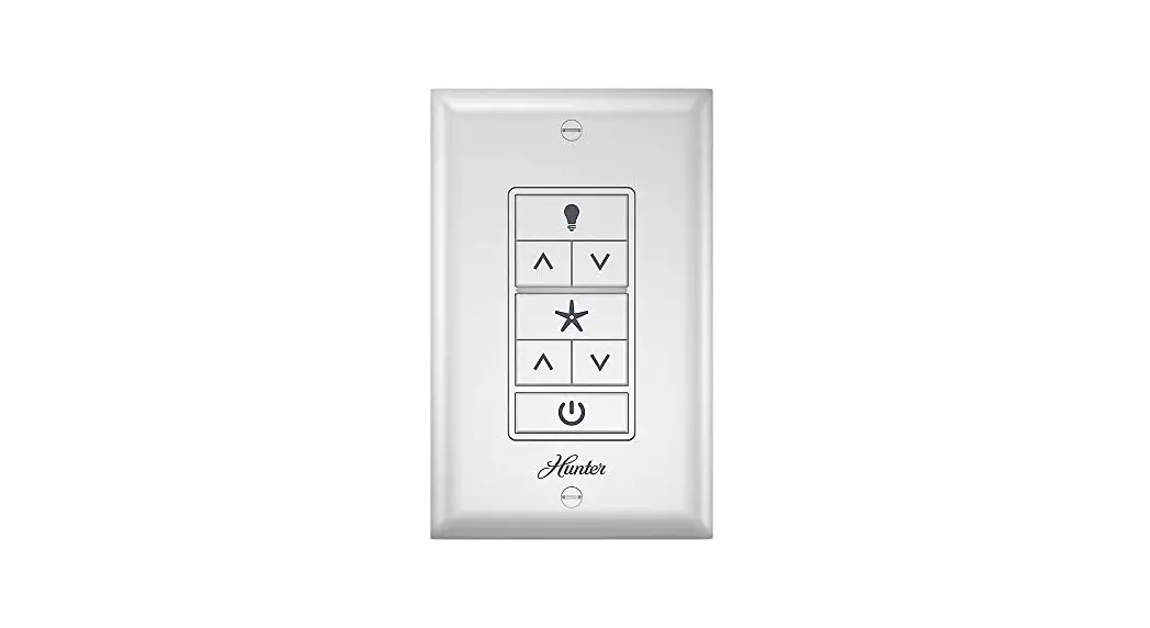 Hunter 99373 Ceiling Fan Remote Wall Control Installation Guide