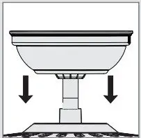 Hunter 99373 Ceiling Fan Remote Wall Control - Removing