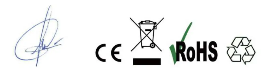 Sign,ce,disposal,rohs,recycle icon