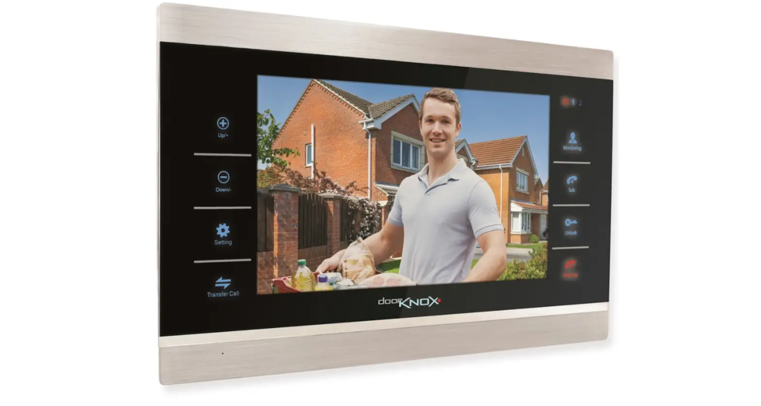 Doorknox Vdp207 Video Door Entry 7-inch Monitor User Guide