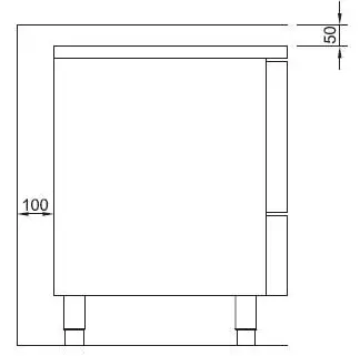 BLIZZARD BCF20 Commercial Blast Chiller-1