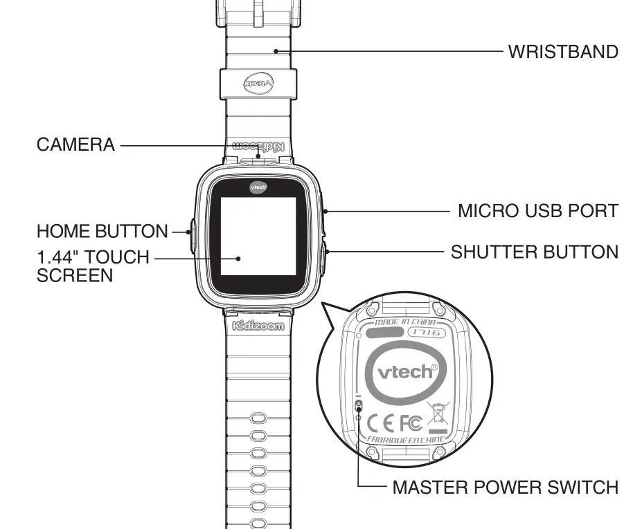 Kidizoom Smartwatch DX - FEATURES