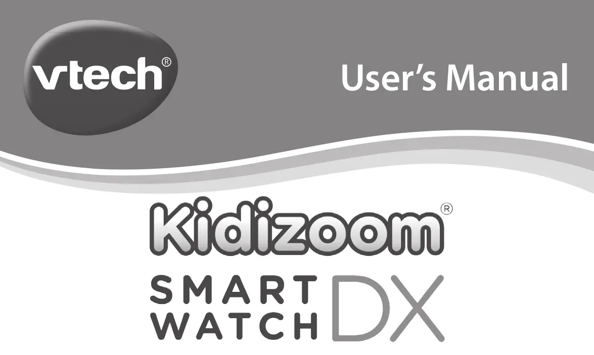 Kidizoom Smartwatch DX User Manual