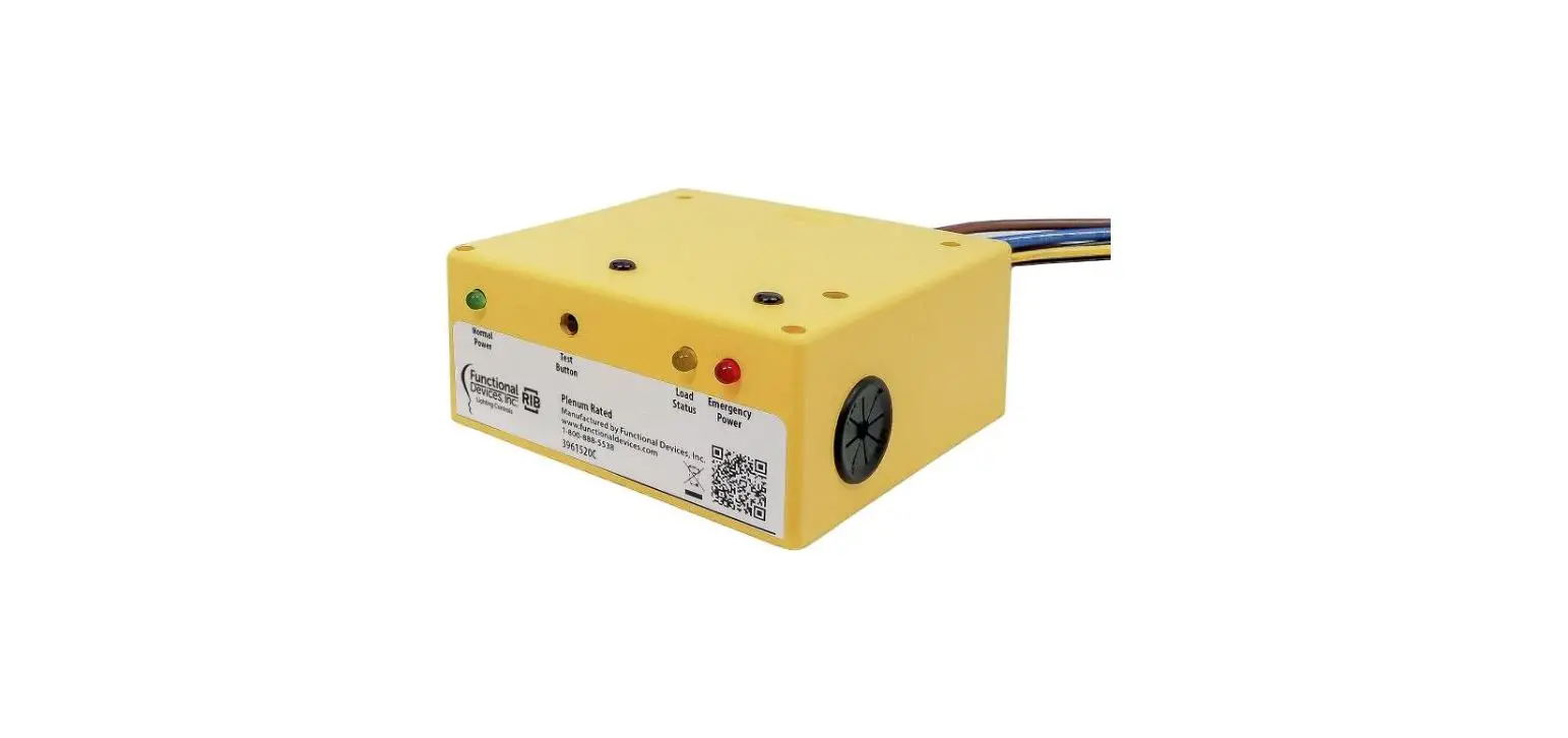 Functional Devices B1784 Emergency Lighting Automatic Load Control Relay Instruction Manual Functional Devices B1784 Emergency Lighting Automatic Load Control Relay Instruction Manual