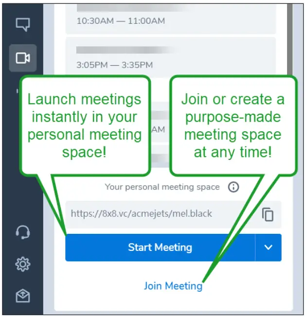 8x8 Video Meetings Apps