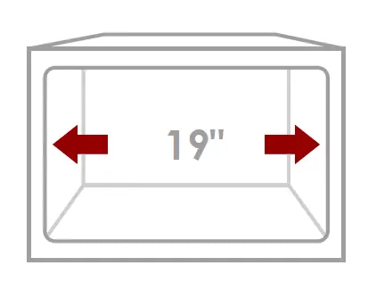 CABINET SIZE