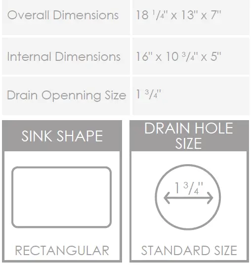 PRODUCT DIMENSIONS