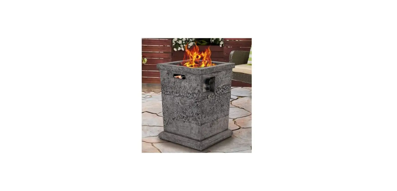 Phi Villa E02gs020 18 Inch Outdoor Square Terrafab Gas Fire Pit User Manual Phi Villa E02gs020 18 Inch Outdoor Square Terrafab Gas Fire Pit User Manual