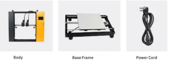Kywoo3D KY TY IDEX Tycoon IDEX 3D Printer - part list