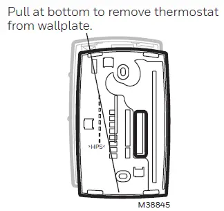 Honeywell-Home-Pro-TH2000DV-Series-Programmable-Thermostats-fig-1