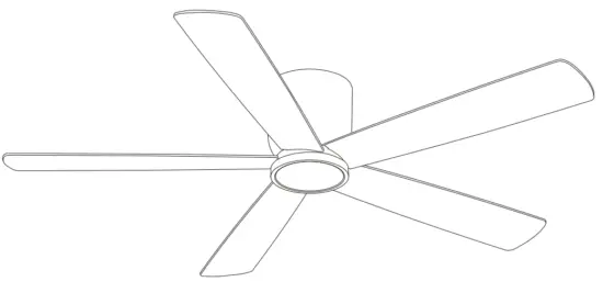 HOME DECORATORS COLLECTION SW19110 MWH Britton 52 Inch Ceiling Fan