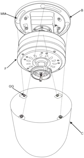 HOME DECORATORS COLLECTION SW19110 MWH Britton 52 Inch Ceiling Fan - fig 12