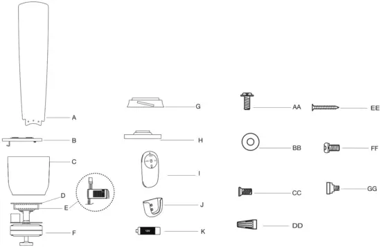 HOME DECORATORS COLLECTION SW19110 MWH Britton 52 Inch Ceiling Fan - fig 19