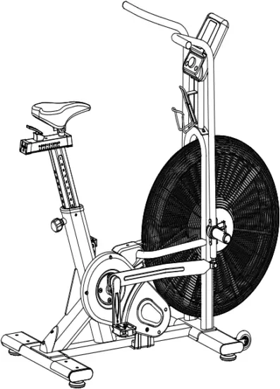 JLL Sonic 1 Air Bike - 1