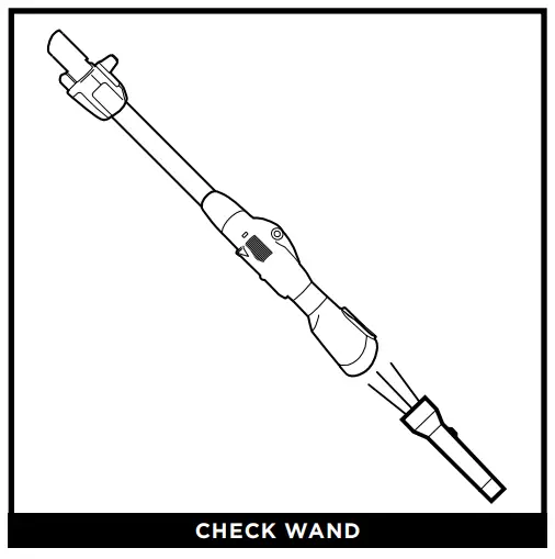 SHARK HZ500ANZ Corded Stick Vacuum - CHECK WAND