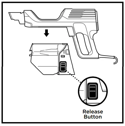 SHARK HZ500ANZ Corded Stick Vacuum - handheld