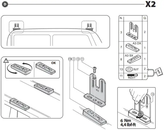 MENABO FIX 603FP Mounting Feet Fixpoint Professional - fig10