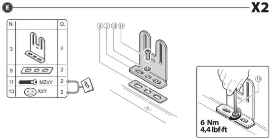 MENABO FIX 603FP Mounting Feet Fixpoint Professional - fig11