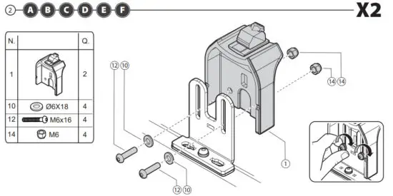 MENABO FIX 603FP Mounting Feet Fixpoint Professional - fig13