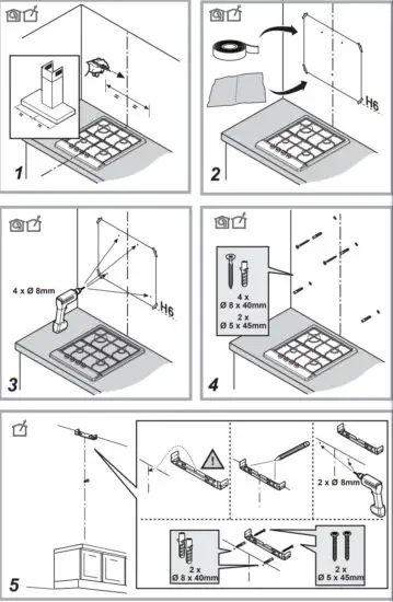 Whirlpool WHBS 62F LT K Built-In Hood - fig3
