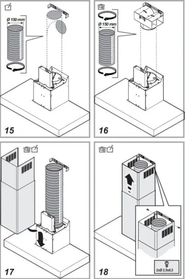 Whirlpool WHBS 62F LT K Built-In Hood - fig7