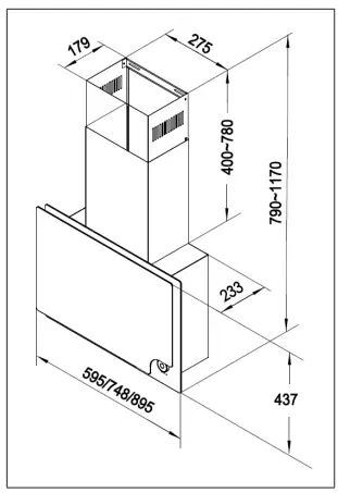 KLARSTEIN 10035280 Amelia Range Hood-fig3