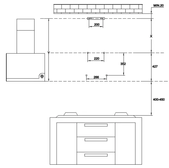 KLARSTEIN 10035280 Amelia Range Hood-fig4
