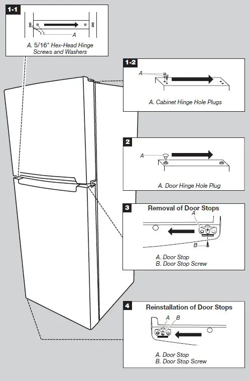 Whirlpool WRT313CZLW 12.9 cu. ft. Top Freezer Built-In and Standard Refrigerator 10