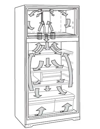 Whirlpool WRT313CZLW 12.9 cu. ft. Top Freezer Built-In and Standard Refrigerator 15
