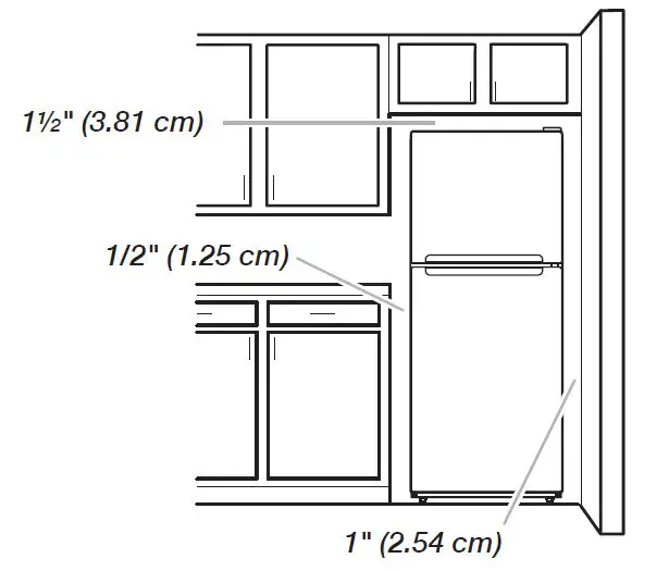 Whirlpool WRT313CZLW 12.9 cu. ft. Top Freezer Built-In and Standard Refrigerator 3