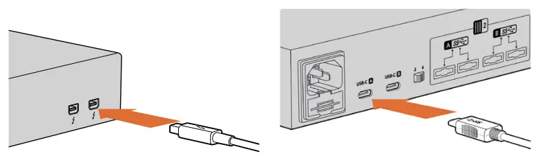 Blackmagicdesign MultiDock Blackmagic cable and connecto