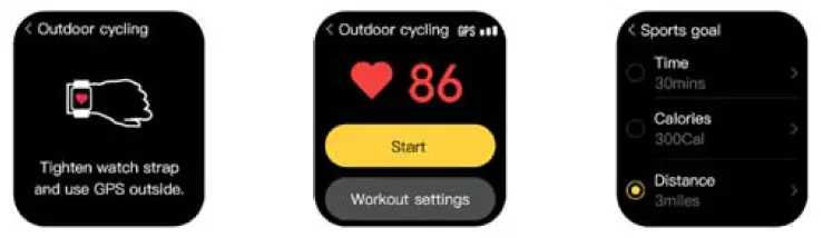 3Plus VIBE Plus Digital Smart Watch Fitness Tracker with Color TFT Display 12