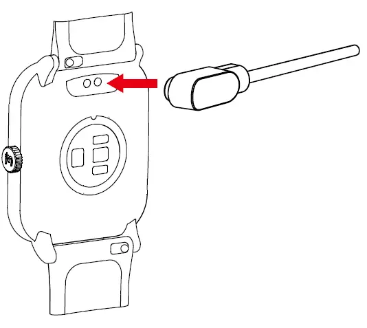 3Plus VIBE Plus Digital Smart Watch Fitness Tracker with Color TFT Display 3