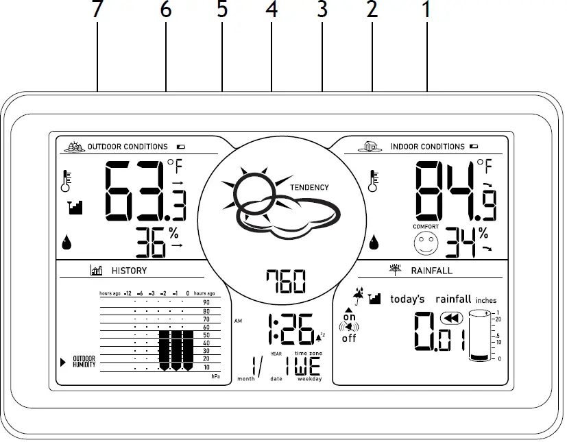 levenhuk LP70 Wezzer Plus Weather Station 01