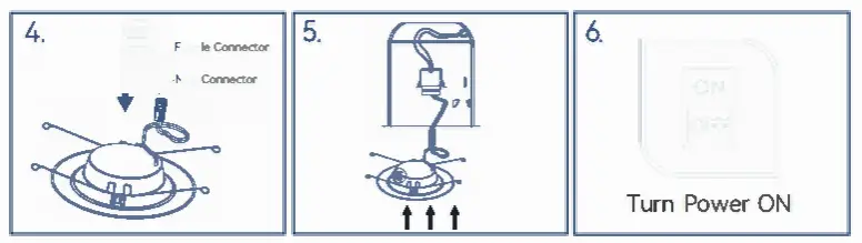Amico 5 6 inch LED Recessed Lighting 12 Pack - fig1