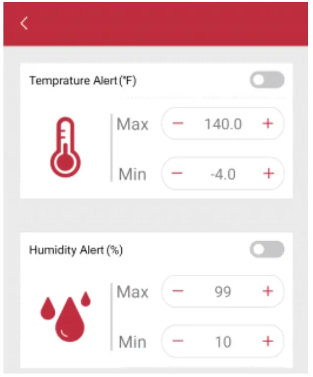 ThermoPro Bluetooth Indoor Thermometer Hygrometer fig 6