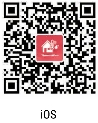 ThermoPro Bluetooth Indoor Thermometer Hygrometer qr code