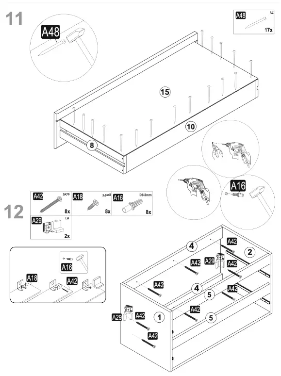 Homeline Cobra gloss bathroom furniture - fig 2